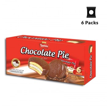 Tastee chocolate Pie 6Pcs